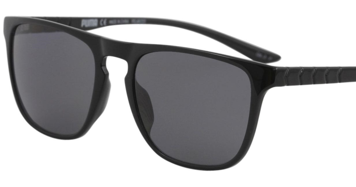 Puma Men Sunglasses Polarized Eye Wear Black Sport