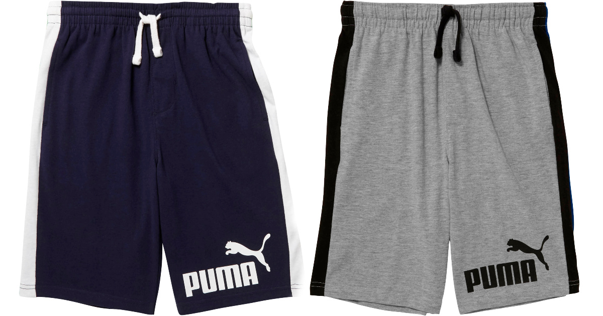2 pairs of boys puma shorts