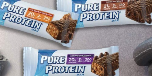 Pure Protein Bars 18-Count Variety Pack Only $11 Shipped on Amazon | Just 62¢ Per Bar