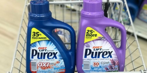 Purex Laundry Detergent Only 98¢ at Walgreens