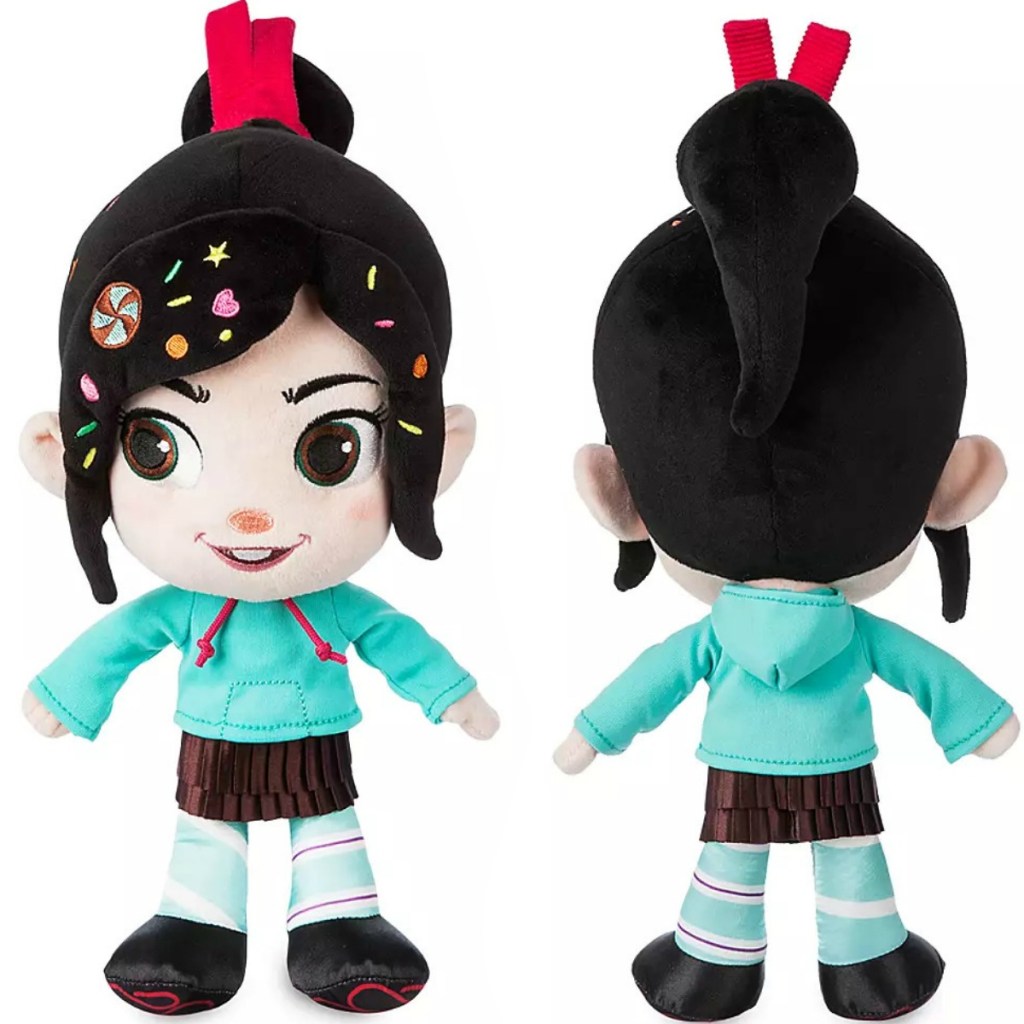 Vanellope character plush from Ralph Breaks the Internet