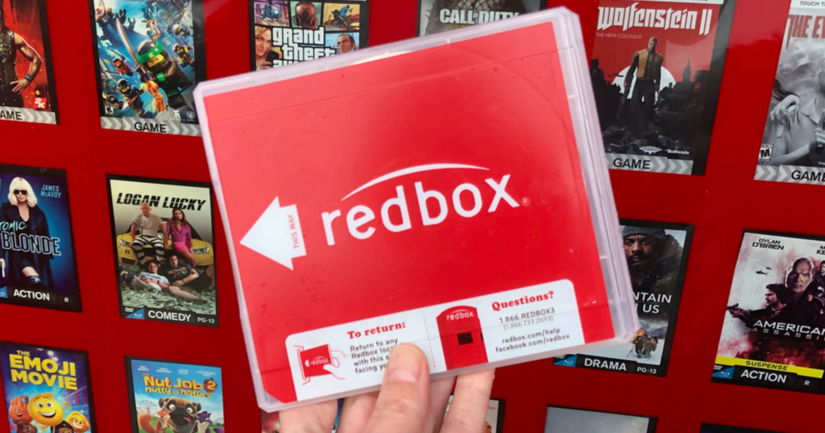 $1.50 Off Redbox DVD, Blu-ray Or Video Game Rental