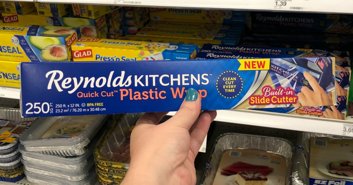 Reynolds Plastic Wrap Only 1.58 at Target (Regularly 4