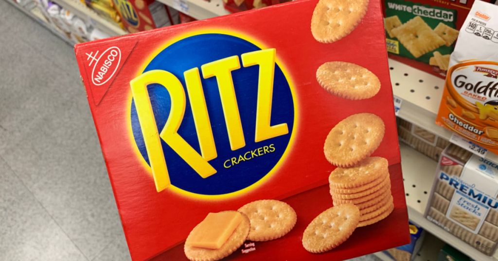 Box of Ritz Crackers held up in store