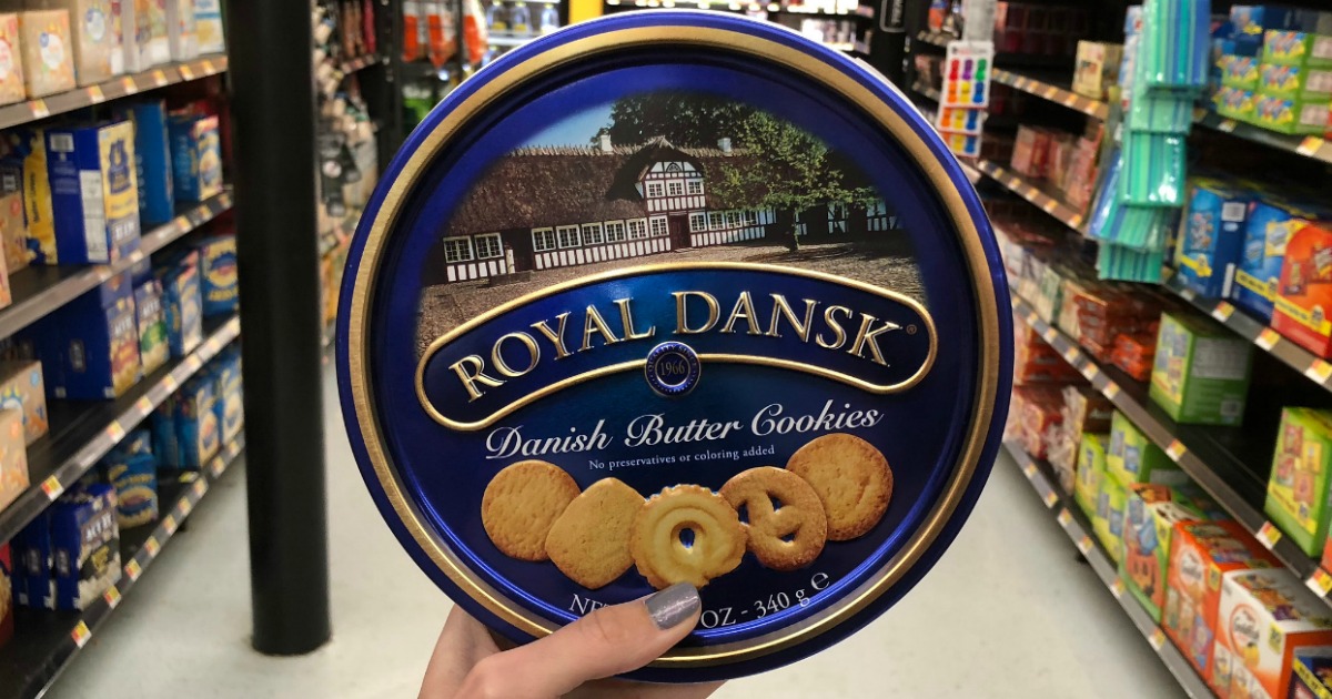 Royal Dansk Danish Butter Cookies 24oz Tin Only 5.56 Shipped at Amazon