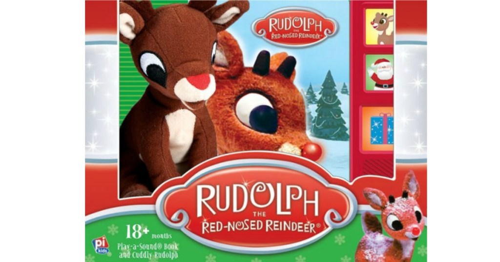 Rudolph the Red-Nosed Reindeer: Book Box and Plush