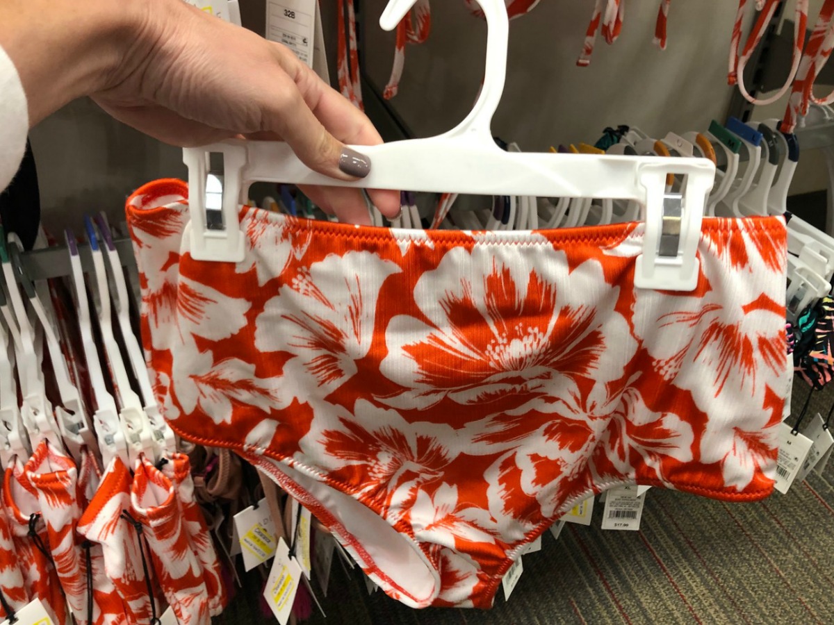 target orange bathing suit