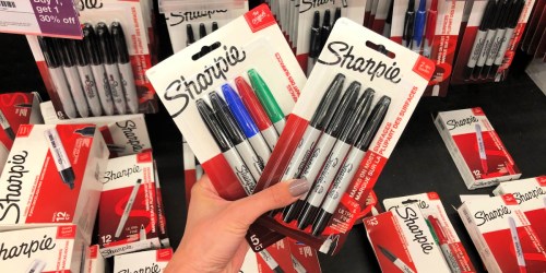 Sharpie Permanent Markers 5-Pack Only $1 at Office Depot/Office Max (Regularly $6)