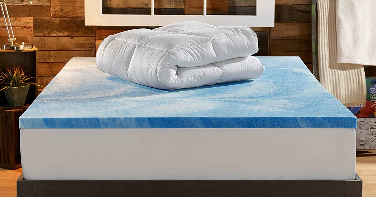 sleep innovations memory foam mattress toppers