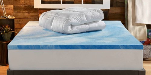 Up to 45% Off Sleep Innovations Memory Foam Mattress Toppers at Amazon
