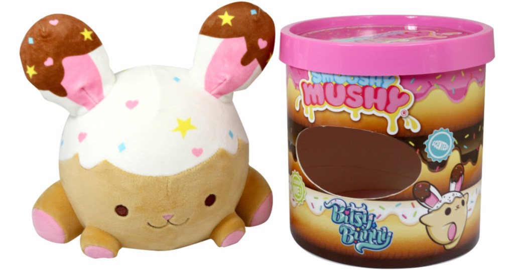 bitsy bunny smooshy mushy plush toy