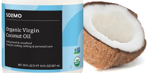 Solimo Organic Virgin Coconut Oil 30oz Only $7.59 Shipped at Amazon