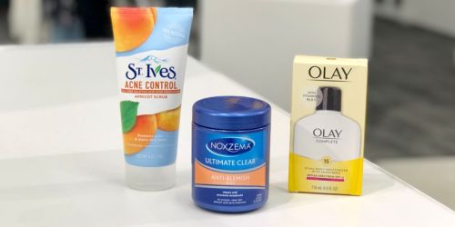 Up to 70% Off Noxzema, Olay & St. Ives Skin Care After Target Gift Card