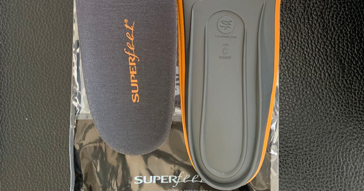 superfeet charcoal insoles
