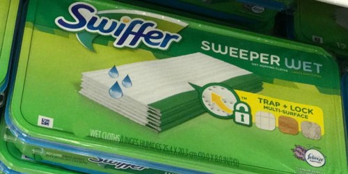 THREE Swiffer Sweeper Wet Mop Refills 36-Packs Only $22.38 Shipped at Amazon (Just $7.46 Per Box)