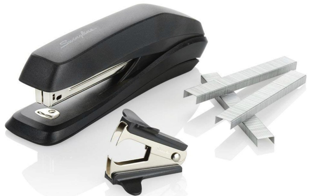 Swingline brand stapler with stapler remover and staples