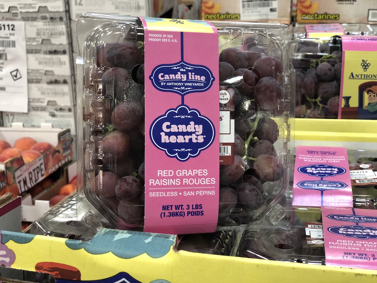 Candy Hearts Grapes Available at Costco for Limited Time