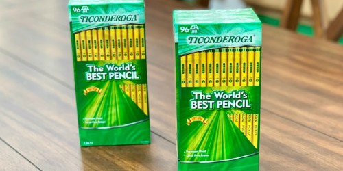 Ticonderoga 96-Count Pencils Only $8.99 at Costco (Just 9¢ Per Pencil)