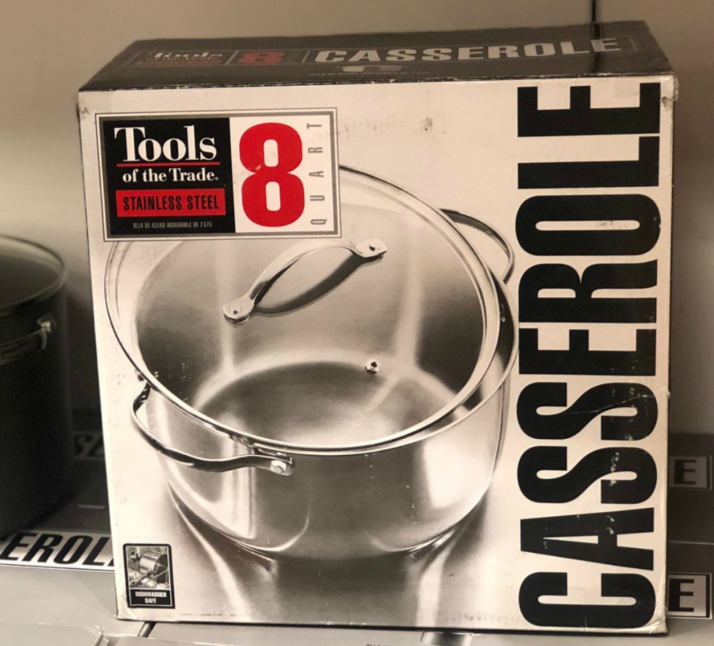 Box with casserole pan from Tools of the Trade at Macy's