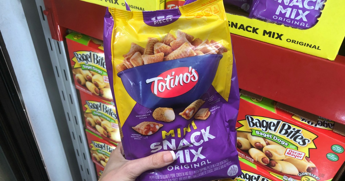 Totino's Mini Snack Mixes Now Available at Sam's Club Four Snacks in