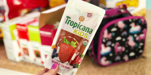 Tropicana Kids Organic Juice Drink Pouches 32-Count Only $7.25 Shipped at Amazon