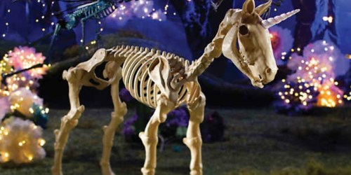This Unicorn Skeleton is the Next Must-Have Halloween Decoration