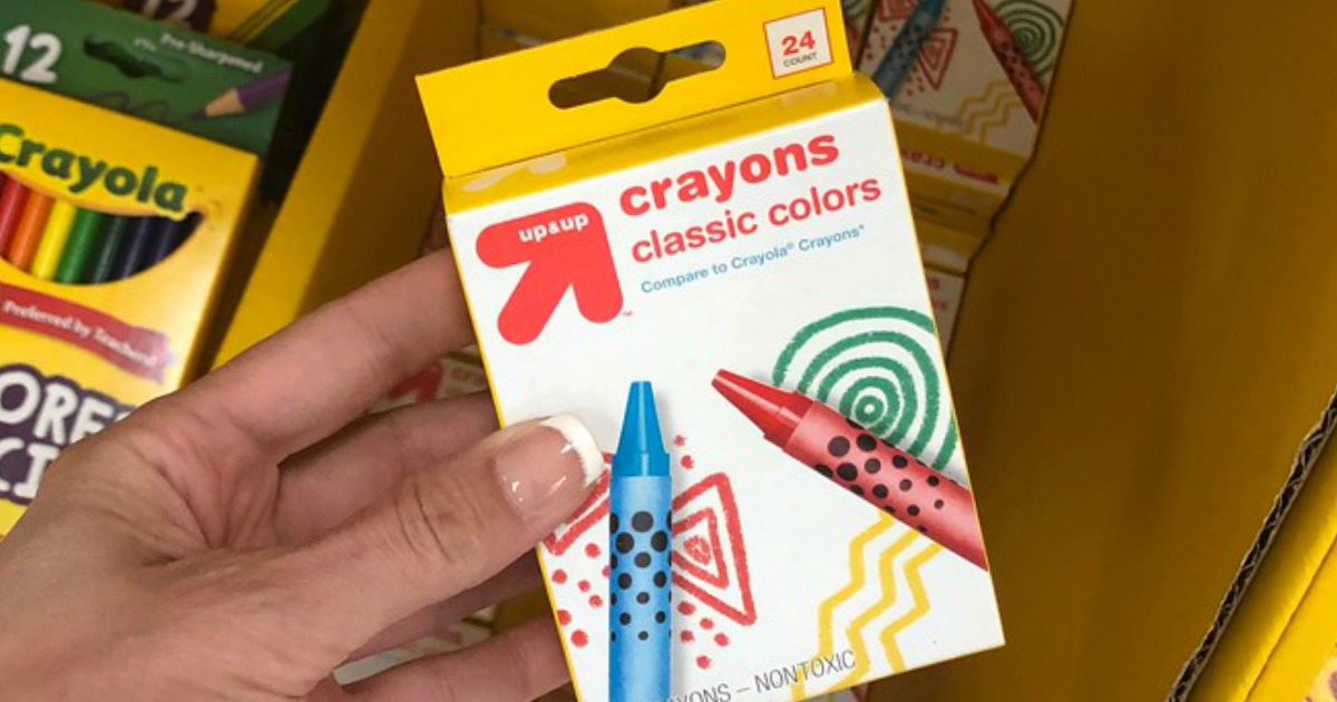 Up & Up Crayons 24-Count Only 35¢ at Target