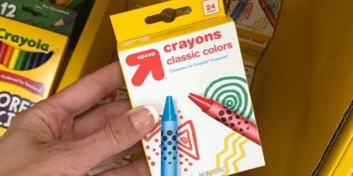 Up & Up Crayons 24-Count Only 35¢ at Target | Comparable to Crayola