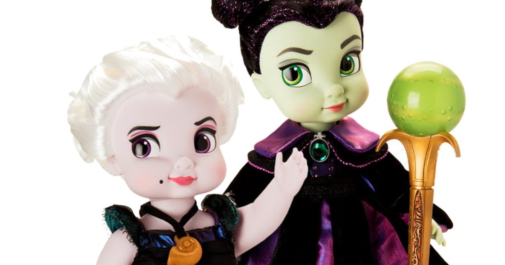 Ursula and Malificent dolls