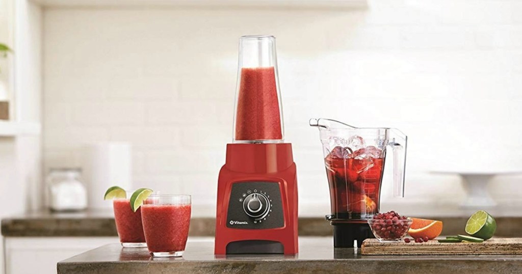 Vitamix s-50 personal blender in red