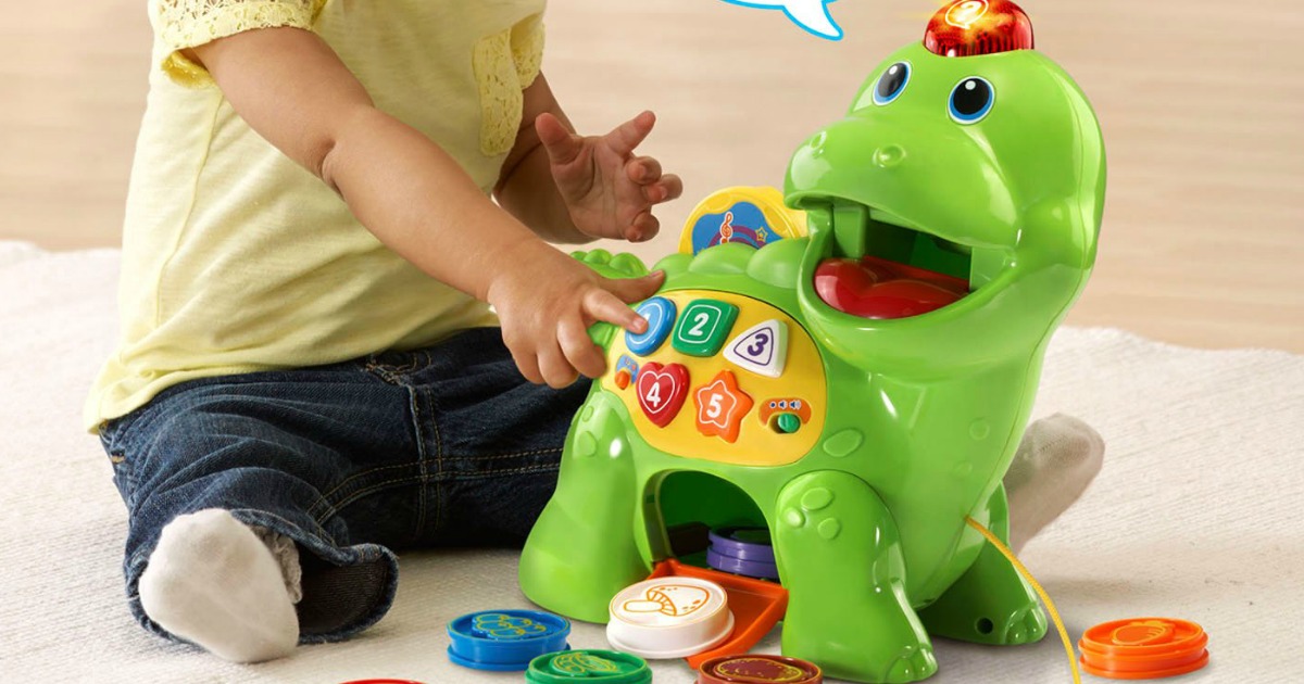 vtech chomp and count dino