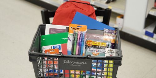 Over 10 Back-to-School Deals at Walgreens | $3 Backpacks, BOGO Binders & Markers