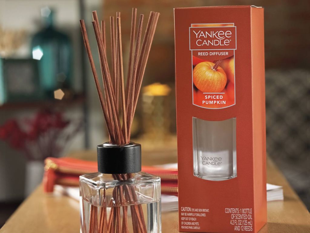 Yankee Candle Reed Diffuser in spiced pumpkin