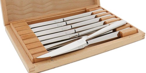 J.A. Henckels Stainless Steel Steak Knife Set Only $39.96 Shipped (Regularly $160)