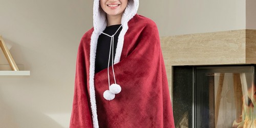 Hooded Sherpa-Lined Blankets as Low as $22.98 Shipped at Zulily (Regularly $45)