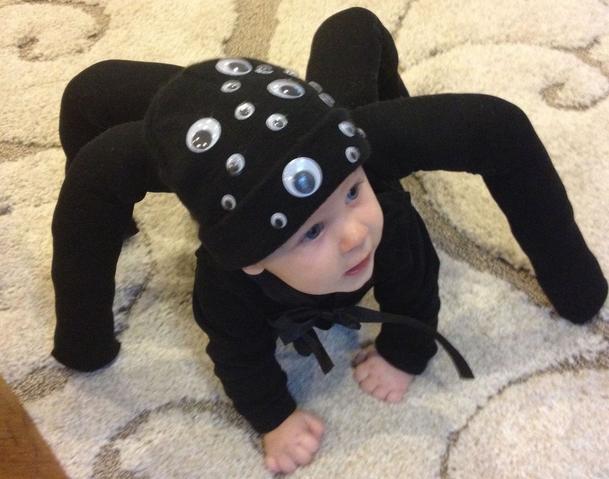baby crawling costume