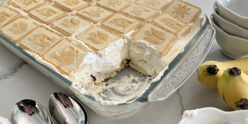 This Banana Pudding With Chessmen Cookies Recipe is the BEST EVER
