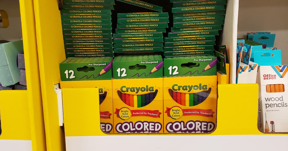 Crayola colored pencils