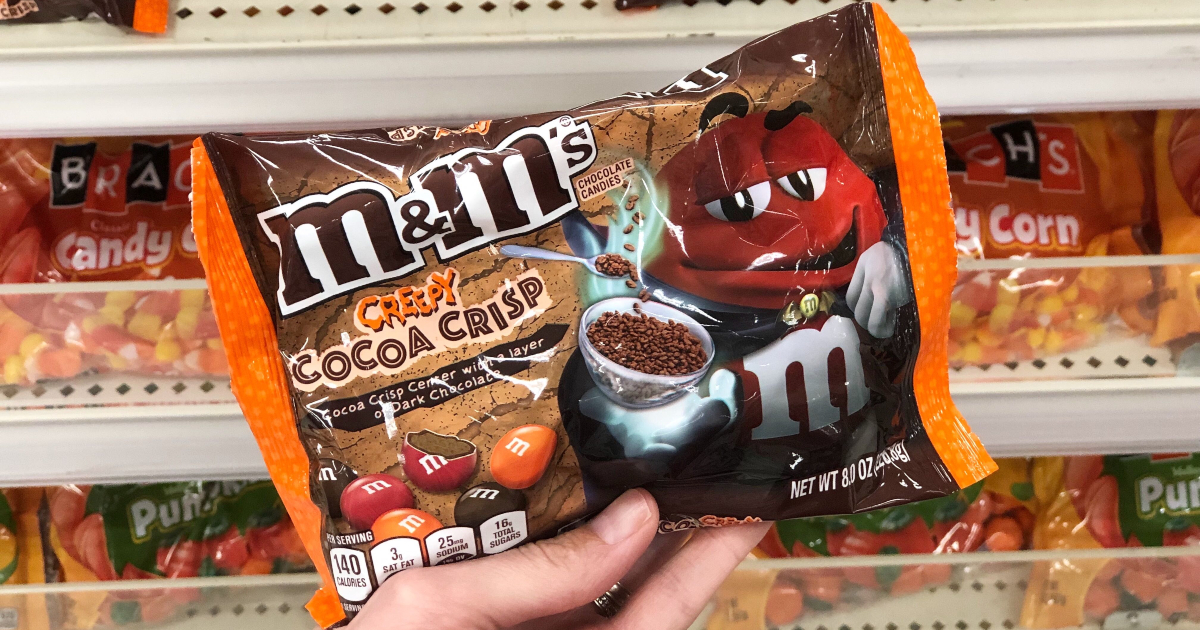 M&M's Has Brought Back Its Creepy Cocoa Crisp Flavor, So Halloween