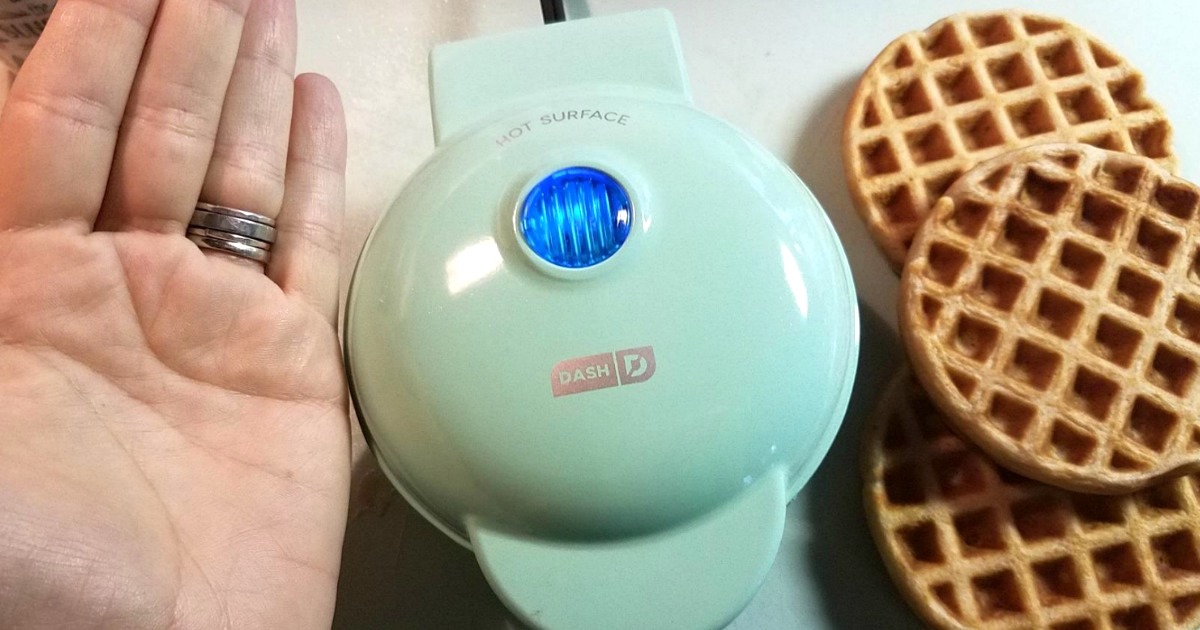 Dash Ice Cream Maker + Mini Waffle Maker ONLY $9 Each on Kohls.com  (Includes Pumpkin Design)