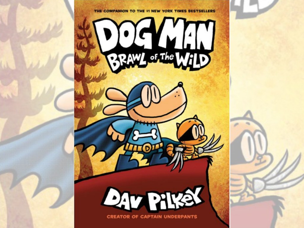 book for kids with dog dressed as super hero