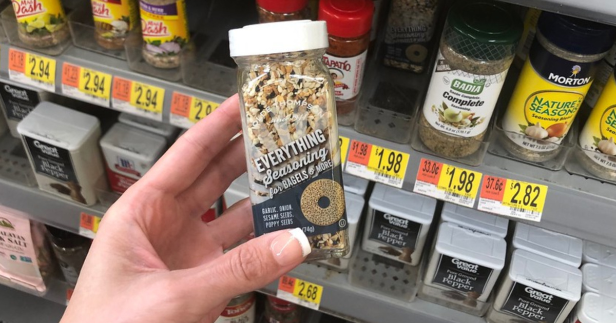 Everything bagel on sale seasoning walmart