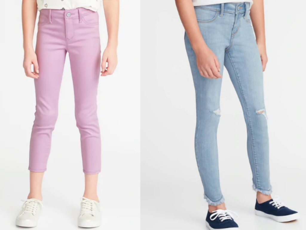 clearance girls jeans