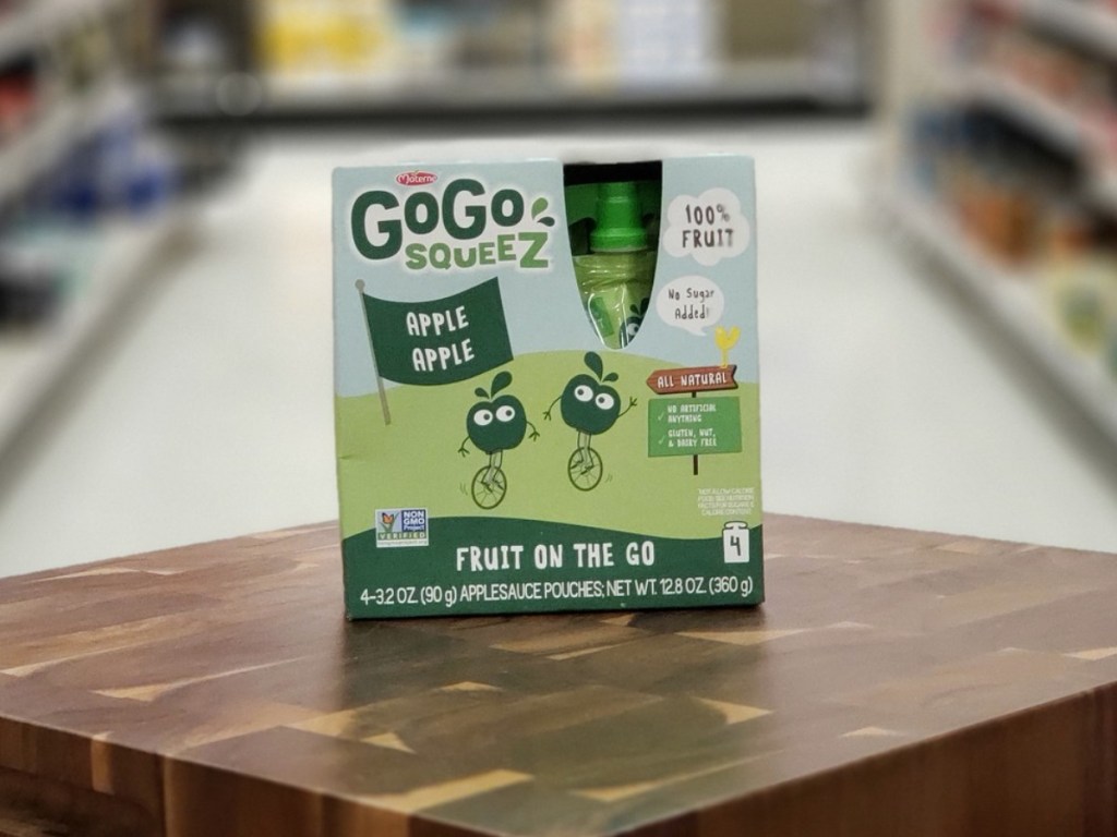 gogo squeeze fruit pouches at Target