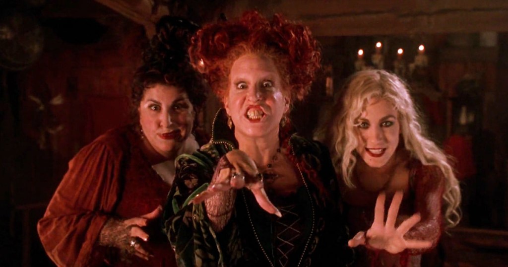 3 witches from Hocus Pocus