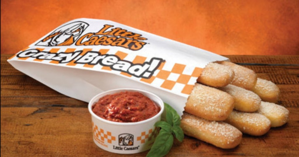 Free Little Caesars Crazy Bread w/ ANY Pizza Purchase Hip2Save