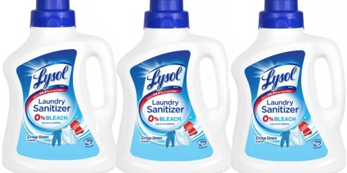 Lysol Laundry Sanitizer Only $6.65 Each After Target Gift Card (Regularly $10)