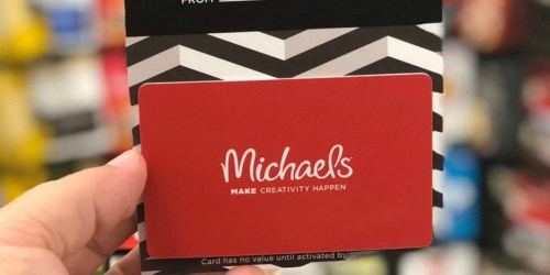 $100 Michaels eGift Card Only $85 Delivered