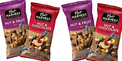 Nut Harvest Trail Mix 16-Count Variety Pack Only $9 Shipped on Amazon | Just 58¢ Per Bag