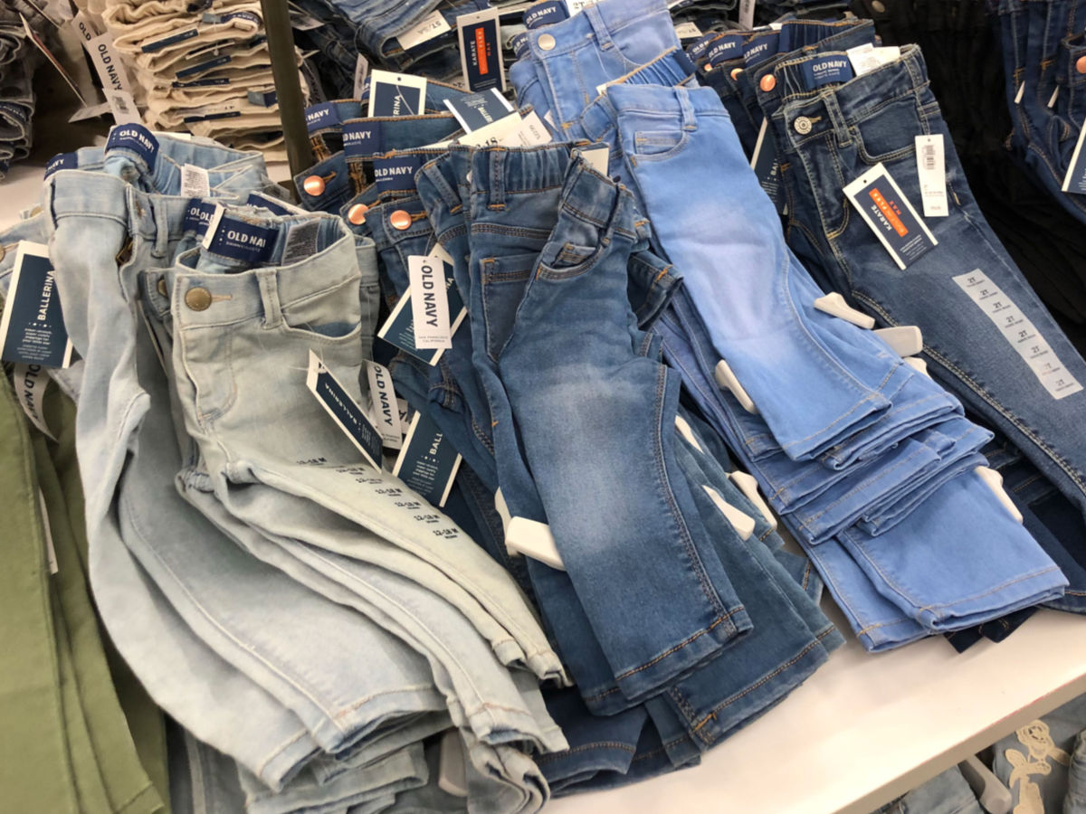 Old navy jeans hot sale sale in store